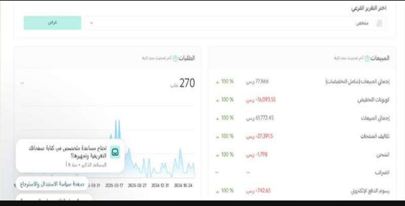 Fashion Hit and Run sales dashboard